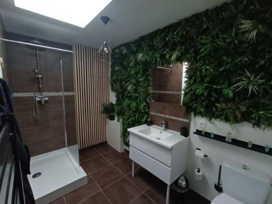 Evasion Romantique Avec Jacuzzi Interieur Rosières-près-Troyes Exterior foto
